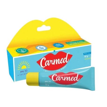 HIDRATANTE LABIAL CARMED 10G PROTECAO SOLAR FPS 30