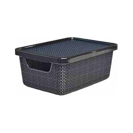 CESTO ARQPLAST ORGANIZADOR 2L JUTTA PRETO