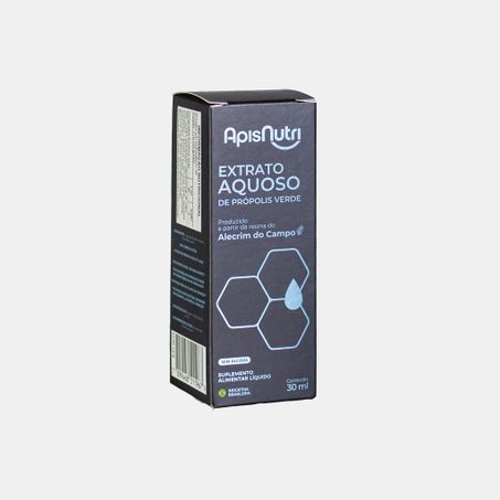 EXTRATO AQUOSO DE PRÓPOLIS VERDE 30ML APISNUTRI
