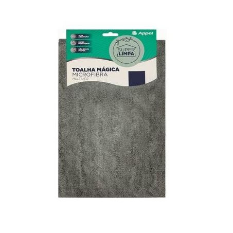 TOALHA APPEL MAGICA SUPERLIMPA GRAFITE 50X70