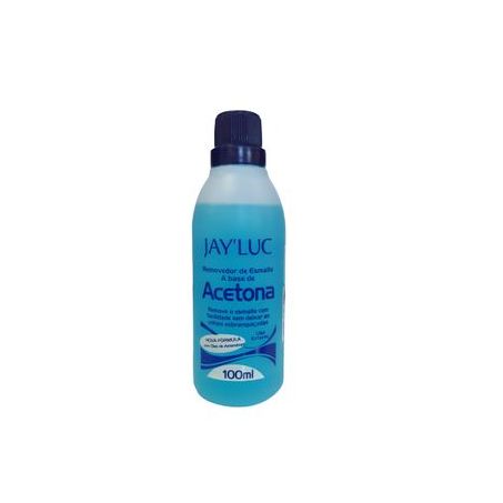 Removedor de esmalte jay luc 100ml azul