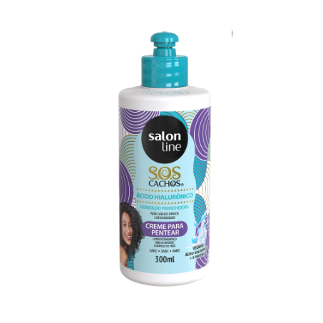 Creme de pentear salon line acido hialuronico 300ml