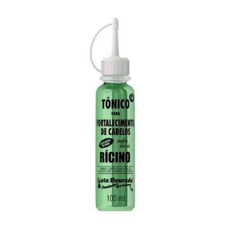 Tonico capilar oleo de ricino gota dourada 100ml