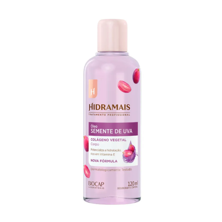 OLEO CORP.HIDRAMAIS 120ML SEMENTE UVA