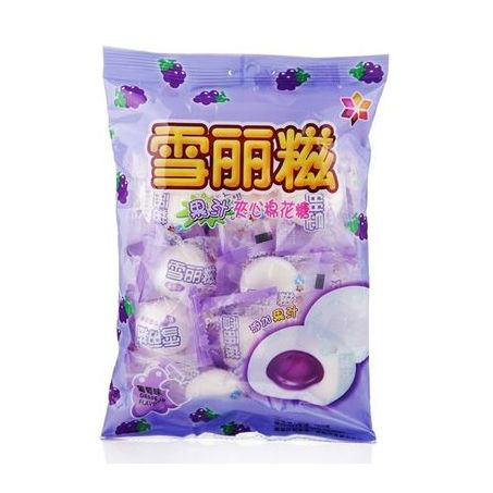 MARSHMALLOW XUELICI REDONDO RECH COM GELÉIA DE UVA 100G