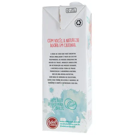 Agua de coco vitcoco 1l 360-28