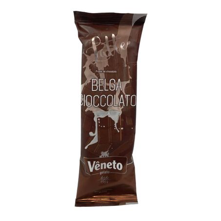 Sorvete Veneto Picole Latte 60g Belga Cioccolato