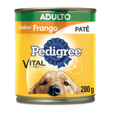 PEDIGREE ADULTO PATÊ FRANGO LT 280G