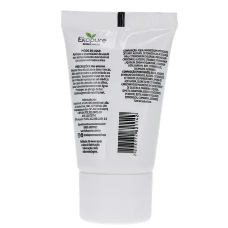 DESODORANTE EM CREME EKOPURE SOFT 50G 360-19