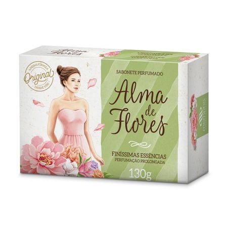 SABONETE ALMA FLORES CLASSICO 130G