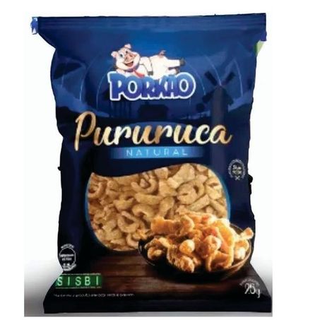 Torresmo pururuca original porkão pct 25g