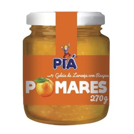 GELEIA PIA 270G LARANJ C/RASPAS