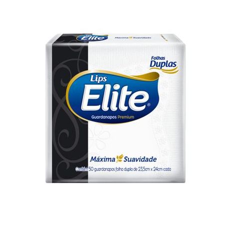 Guardanapo de Papel Dualette Lips Folhas Duplas Pacote 50UN
