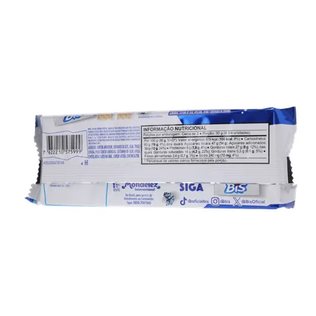 Chocolate Wafer Bis Lacta Branco 100,8g 360-20