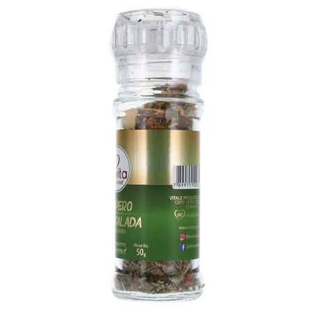 Tempero q-vita para salada c-s moedor 360-7