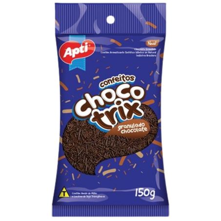 Chocolate granulado ao leite 150g apti