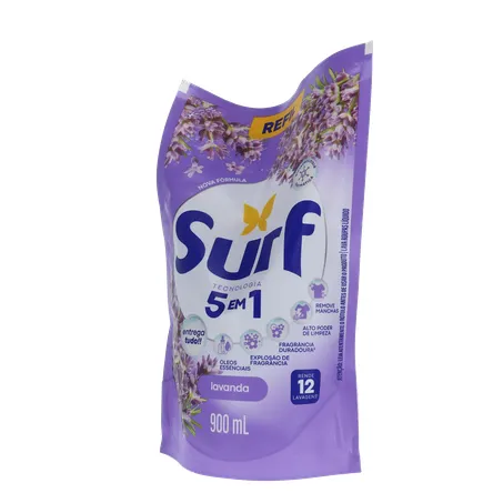 Lava Roupas Líquido Surf Lavanda Refil 900ml 360-2