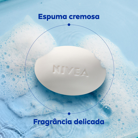Sabonete em Barra Hidratante NIVEA Leite Promo 6 uni 85g 360-3