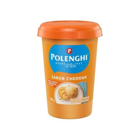 REQUEIJÃO POLENGHI CREMOSO CHEDDAR COPO 200G
