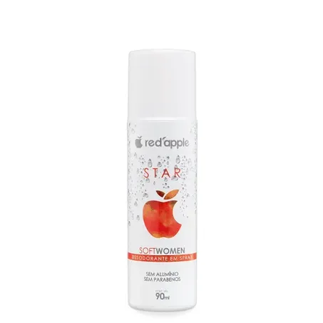 Desodorante Red Apple 90ml Spray Star Softwomen