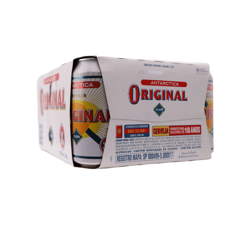 Cerveja antarctica original pilsen 350ml caixa com 12un 360-41