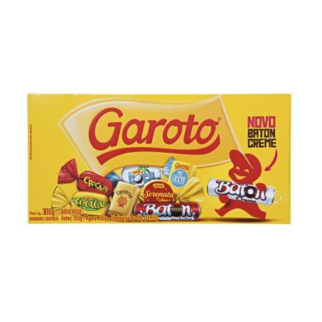 Bombom garoto sortido 250g