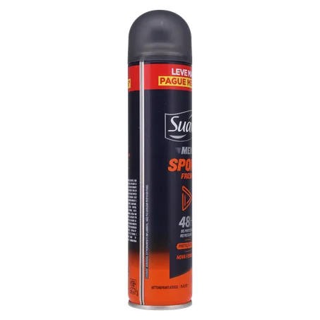 Antitranspirante Aerossol Suave Sport Fresh Frasco Spray 150ml 360-30