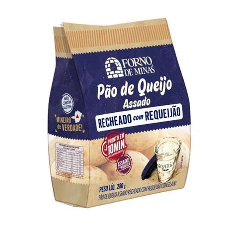 PAO DE QUEIJO COM REQ F DE MINAS 240G