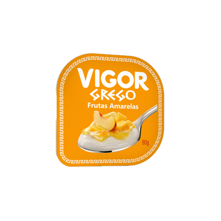 Iogurte Vigor Grego Frutas Amarelas 90g