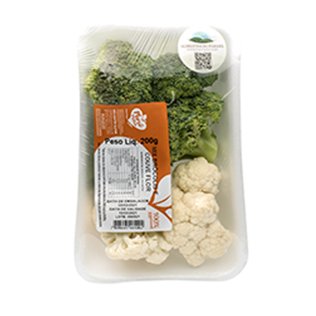 Mix brócolis e couve flor mamãe mandou 200g
