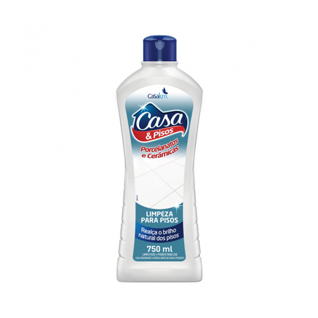 Limpador Pisos Casa & Pisos Porcelanato e Cerâmicas Frasco 750ml 
 