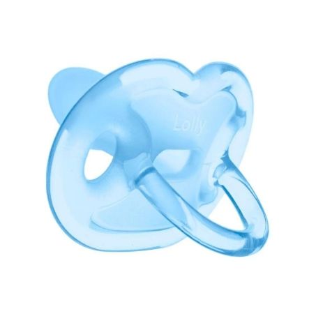 CHUPETA 100% SILICONE SPECIAL AZUL LOLLY 6015/12  