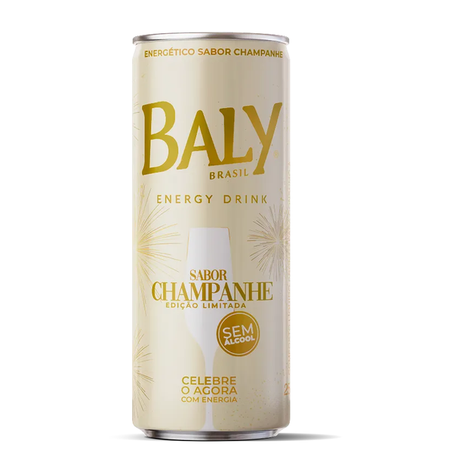 ENERGÉTICO BALY DRINK CHAMPANHE 250ML SEM ÁLCOOL