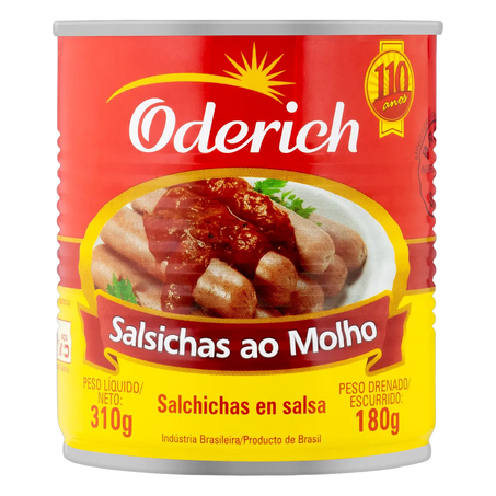 SALSICHA AO MOLHO ODERICH 310G