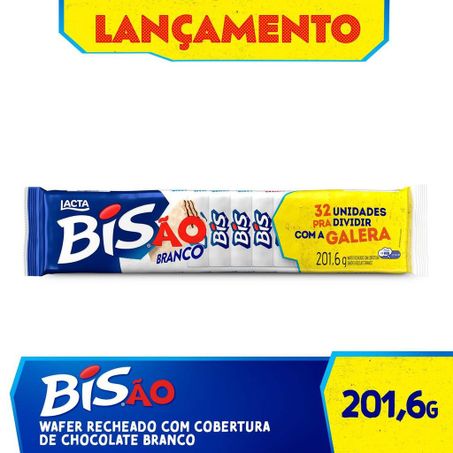 CHOCOLATE BISÃO BRANCO 201,6G