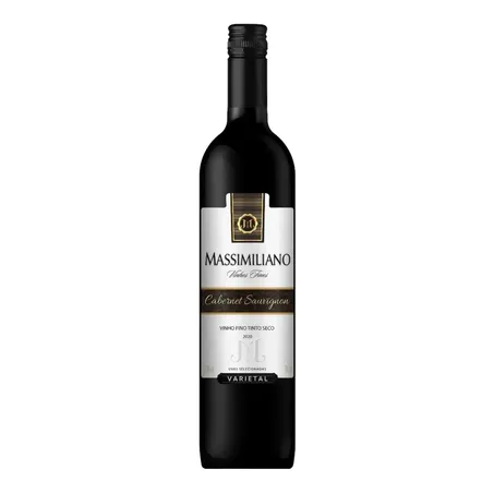 Vinho Fino Massimiliano Tinto Seco Cabernet Sauvignon 750ml