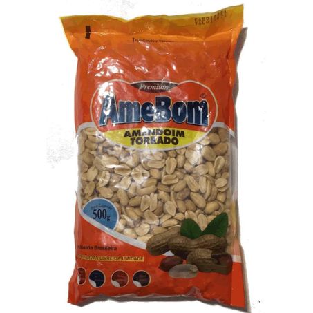 AMENDOIM AMEBOM 500G TORRADO