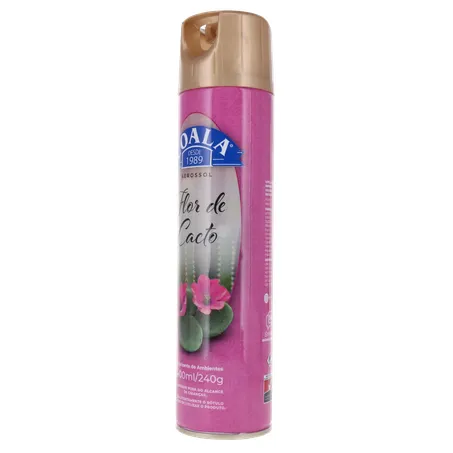 ODORIZADOR DE AMBIENTE COALA FLOR DE CACTO SPRAY 400ML 360-4