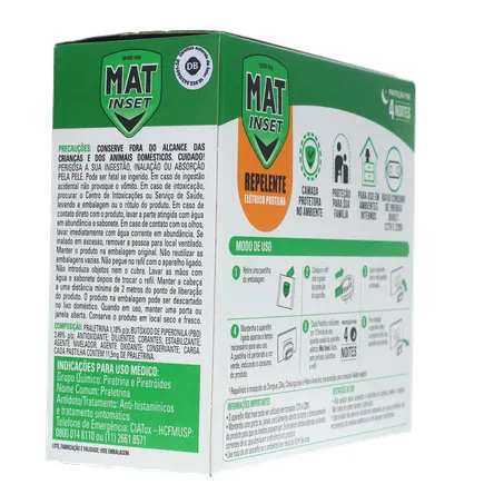Inseticida mat inset apar c/4 pastilhas 360-12