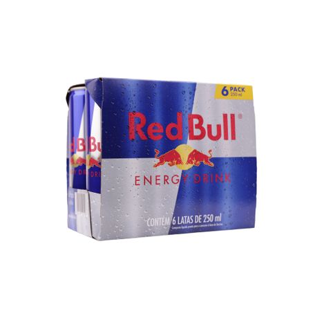 Energetico red bull trad 250ml 6un 360-26