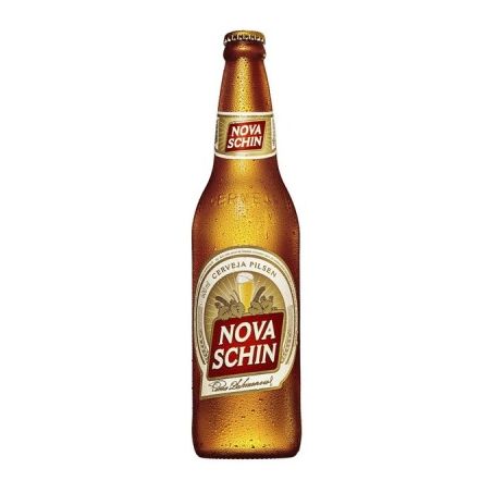 Cerveja schin pilsen garrafa 600ml