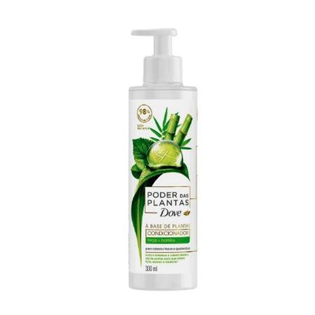 CONDICIONADOR DOVE 300ML PODER DAS PLANTAS FORCA+BAMBU