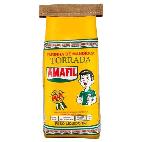 Farinha De Mandioca Amafil 1kg
