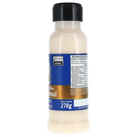 Molho mestre churrasq alho tradici 270ml 360-8