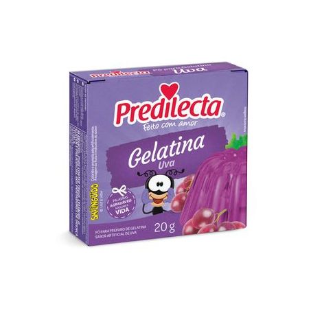 GELATINA PO PREDILECTA 20G UVA