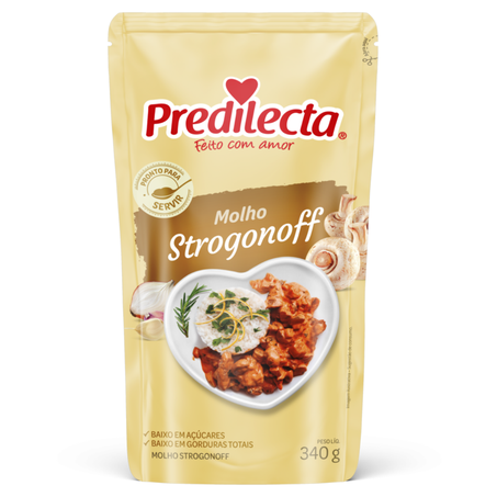 Molho strogonoff predilecta sache 340g
