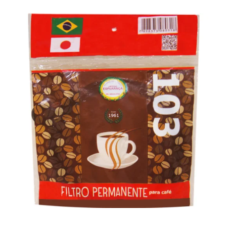 FILTRO PERMANENTE PARA CAFE ESPERANCA 10