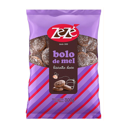 BISCOITO ZEZÉ BOLO DE MEL 300G