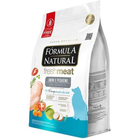 Ração Fórmula Natural Fresh Meat Cães Sênior Mini e Pequeno Frango 1 kg 360-2