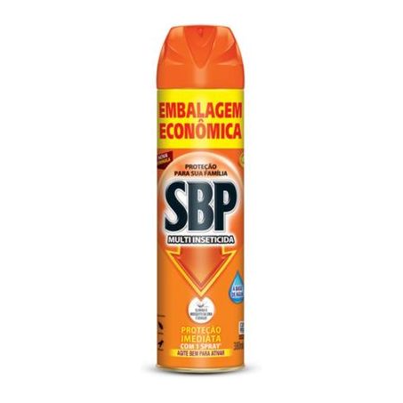 Inseticida Aerossol Sbp Multi Inseticida Frasco Spray 380ml - Embalagem econômica